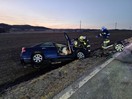 Verkehrsunfall eingeklemmte Person