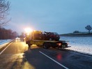 Schwerer Verkehrsunfall mit eingeklemmter Person