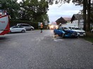 Verkehrsunfall Aufräumarbeiten
