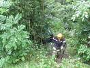 PKW Bergung auf Auffahrt zur B141