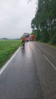 Ölspur auf B143