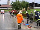 Überschwemmungen in Hohenzell
