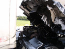 LKW-Brand auf Bundesstraße 141
