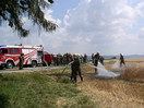 Getreidefeldbrand nähe Mörderhölzl
