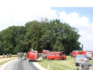 Getreidefeldbrand nähe Mörderhölzl