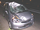 Aufräumarbeiten nach tödl. Verkehrsunfall