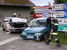 Schwerer VU auf B143 beim Kreuzholz