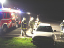 Verkehrsunfall bei Angermayr-Kreisverkehr