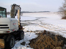 Hochwassereinsatz bei Gas-Übergabestation