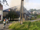 Vollbrand einer Scheune in Wanger
