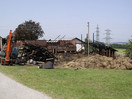 Vollbrand einer Scheune in Wanger