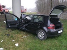 VU eingeklemmte Person - B141 / Oberham