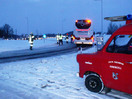 Busbergung auf der B141