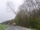 Schwerer Verkehrsunfall mit LKW auf B141