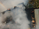 Gartenhüttenbrand in Langstadl