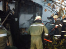 Gartenhüttenbrand in Langstadl