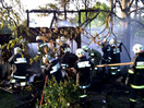 Gartenhüttenbrand in Langstadl