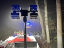 Verkehrsunfall Aufräumarbeiten