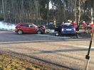 Verkehrsunfall Aufräumarbeiten B143