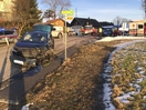 Verkehrsunfall Aufräumarbeiten B143
