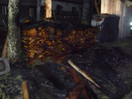 Holzstapelbrand in Wötzling