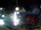 Holzstapelbrand in Wötzling
