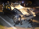 Schwerer Verkehrsunfall mit entlaufenem Pferd auf B141