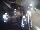 Heckenbrand durch Silvesterfeuerwerk in Gonetsreith
