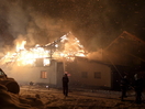 Brand eines Wirtschaftsgebäudes in Engersdorf
