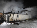 Brand eines Wirtschaftsgebäudes in Engersdorf