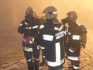 Brand eines Wirtschaftsgebäudes in Engersdorf