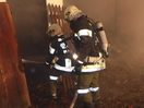 Brand eines Wirtschaftsgebäudes in Engersdorf