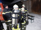 Brand eines Wirtschaftsgebäudes in Engersdorf