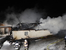 Brand eines Wirtschaftsgebäudes in Engersdorf