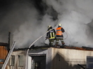 Brand eines Wirtschaftsgebäudes in Engersdorf
