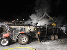 Brand eines Wirtschaftsgebäudes in Engersdorf