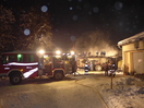 Brand eines Wirtschaftsgebäudes in Engersdorf