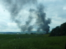 Brand eines Autoverwertungsbetriebes in Ried