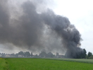 Brand eines Autoverwertungsbetriebes in Ried