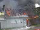 Brand eines Autoverwertungsbetriebes in Ried