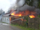 Brand eines Autoverwertungsbetriebes in Ried