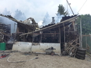 Brand eines Autoverwertungsbetriebes in Ried
