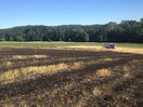 Getreidefeldbrand in Oberham / Untereselbach