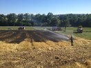 Getreidefeldbrand in Oberham / Untereselbach