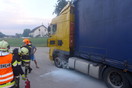 LKW-Brand in Langstadl