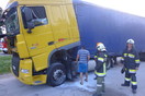 LKW-Brand in Langstadl