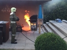 Brand eines Gasgrillers in Gonetsreith