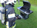 Brand eines Gasgrillers in Gonetsreith
