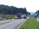 Verkehrsunfall B141 - Kreuzung Langstadl