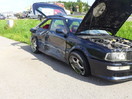 Verkehrsunfall B141 - Kreuzung Langstadl